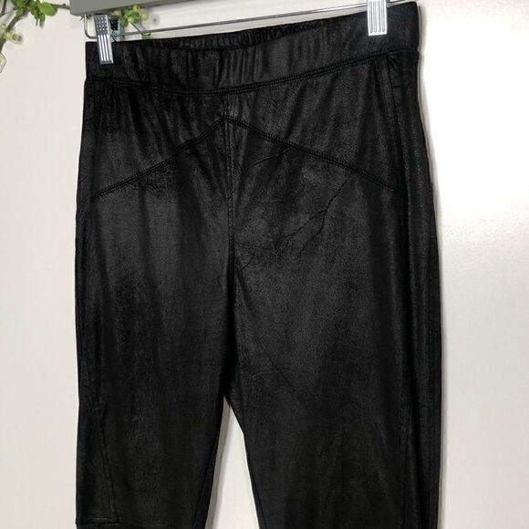 Free People Vegan Suede Black Leggings - Picture 6 of 15